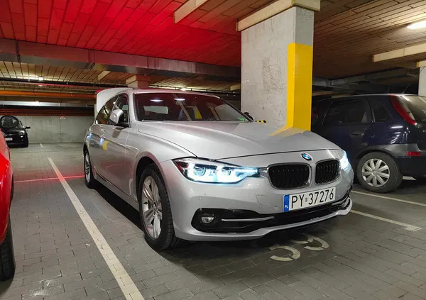 bmw mazowieckie BMW Seria 3 cena 75000 przebieg: 116000, rok produkcji 2017 z Poznań